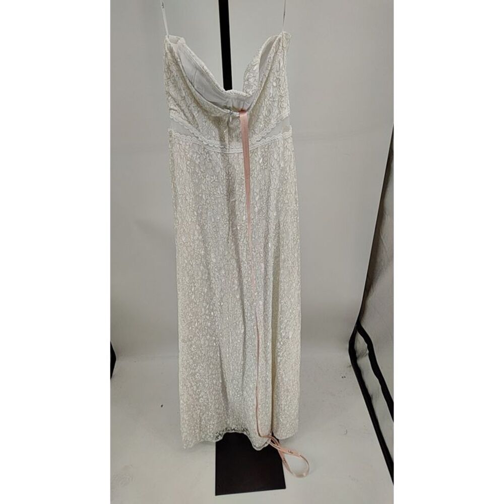 Lulus Women White Midi Dress M - Picture 2 of 2